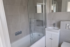 Modern Shower and Bathtub Combo – Bathroom Renovation
