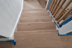 Bespoke Staircase with Natural Oak Finish