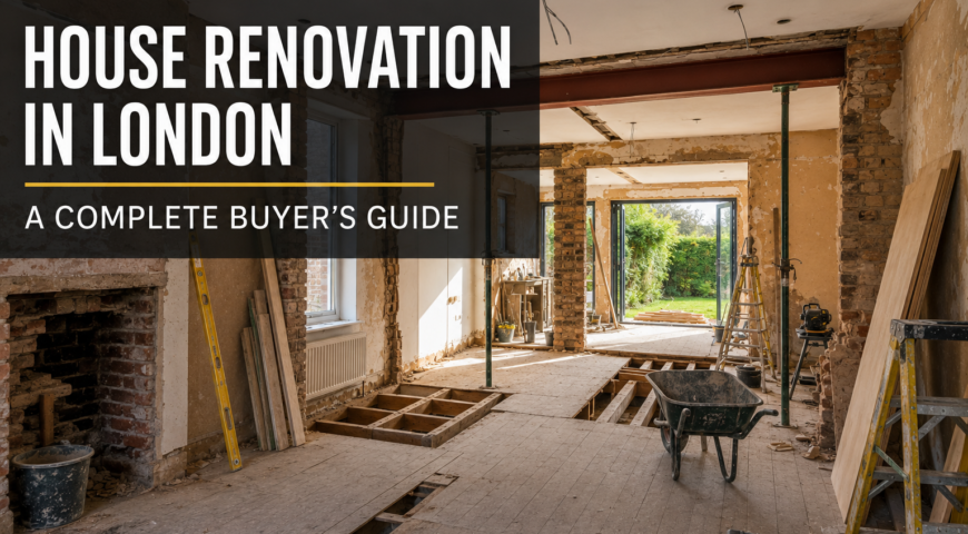 House Renovation In London: The Complete Buyer’s Guide Before Purchasing A Property