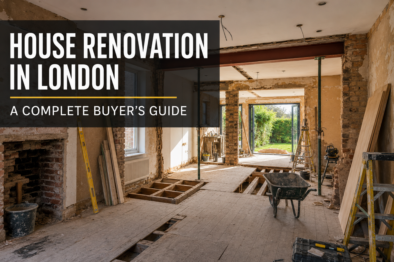 House Renovation In London: The Complete Buyer’s Guide Before Purchasing A Property