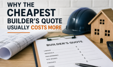 Why the Cheapest Builder’s Quote Usually Costs More